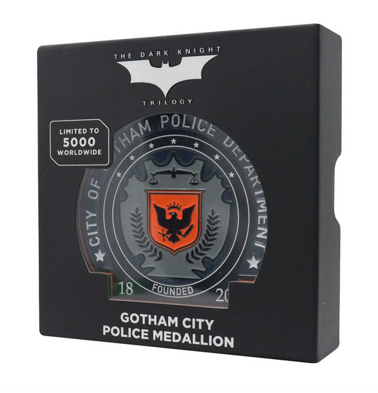 DC The Dark Knight Limited Edition Gotham City Police Badge Medallion