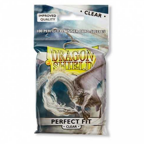 Dragon Shield Perfect Fit (Toploading) - Clear/Clear (100 ct. in bag)