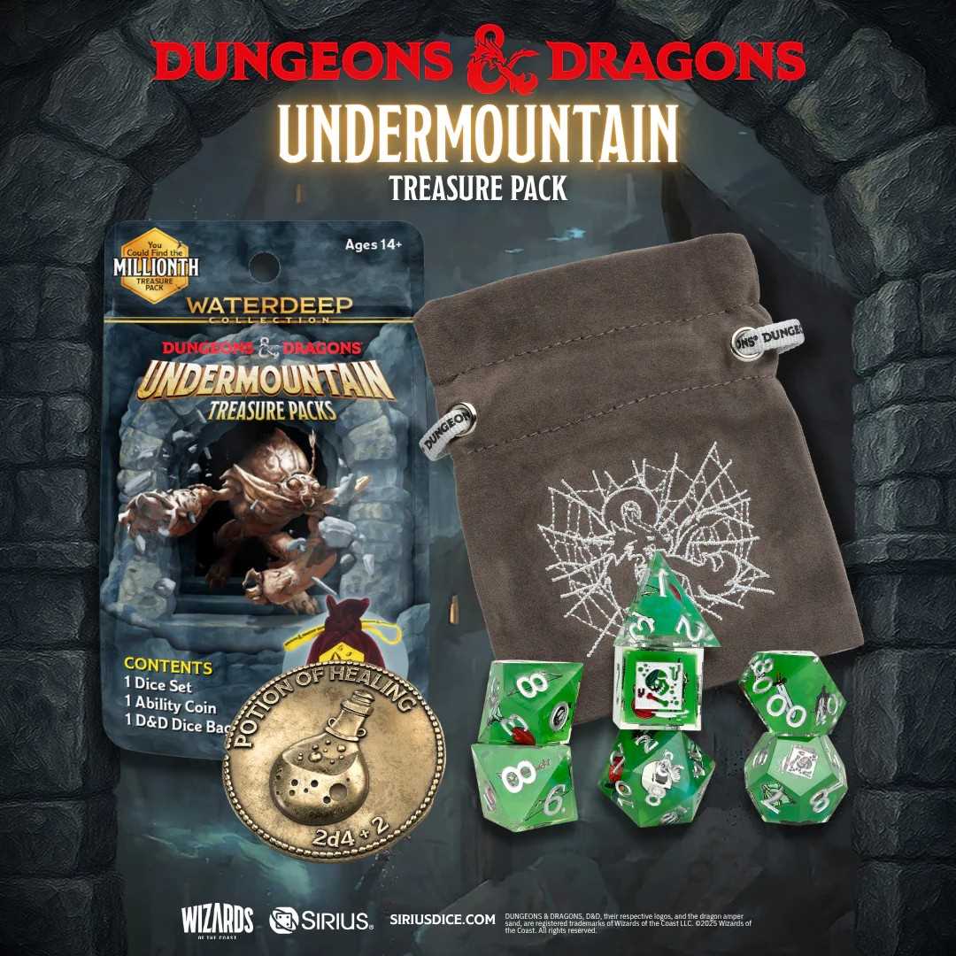 Dungeons and Dragons: Undermountain Treasure Pack