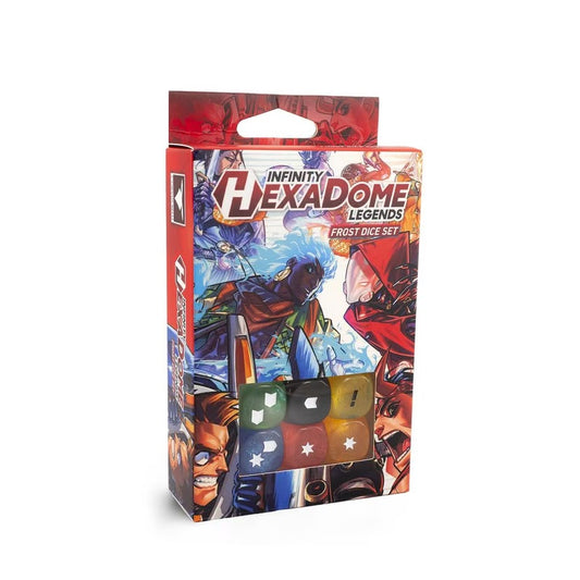 Infinity HexaDome Legends: Frost Dice Set
