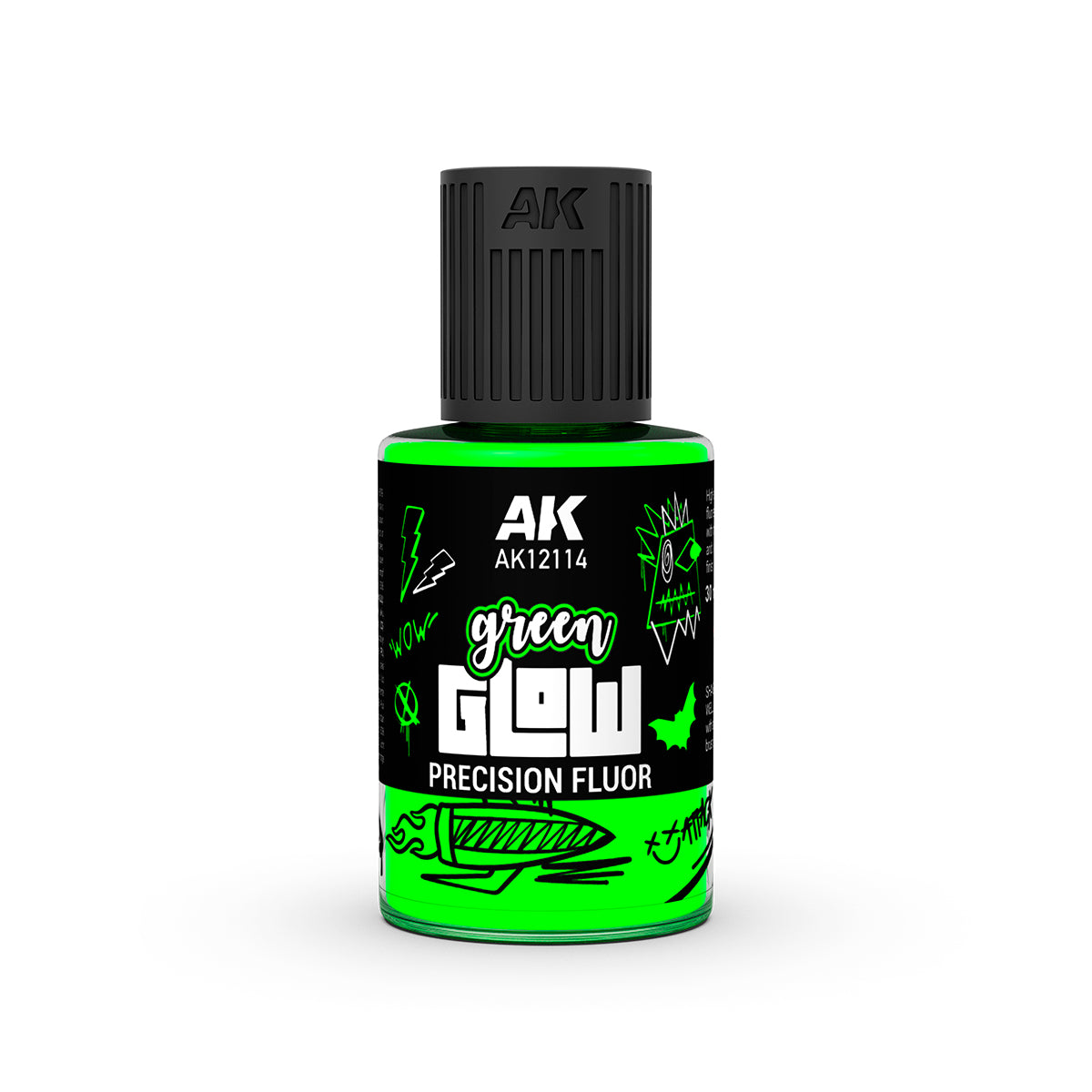 AK Interactive: Green Glow Precision Fluor 30ml