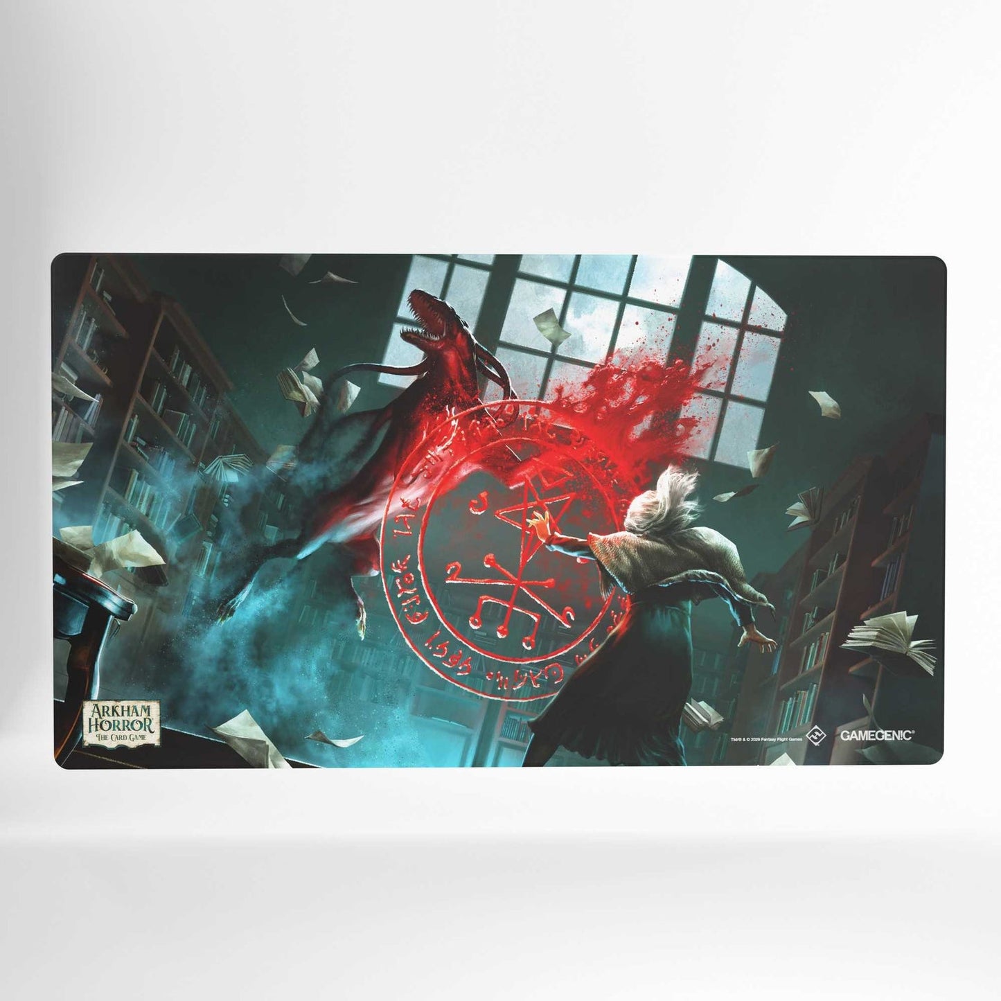Gamegenic Arkham Horror: Game Mat - Blood Ward
