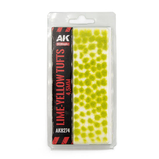 Lime-yellow Tufts 4.5mm