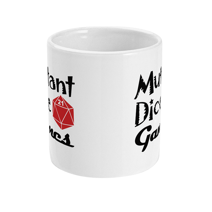 Mutant Dice Games Logo Mug