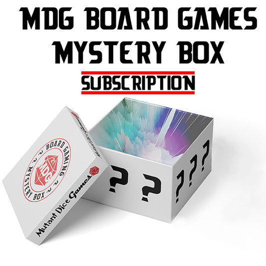 MDG Board Games Mystery Box Subscription