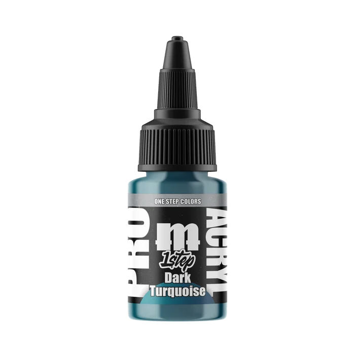 PRO Acryl 1-Step  - Dark Turquoise - 22ml