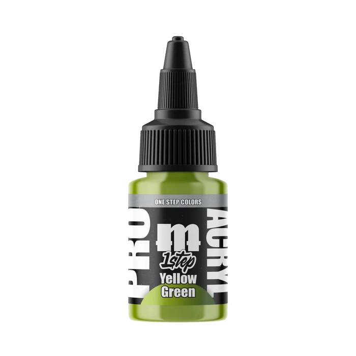 PRO Acryl 1-Step  - Yellow Green - 22ml