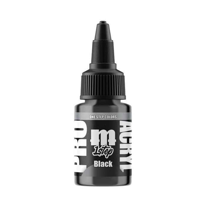 PRO Acryl 1-Step  - Black - 22ml