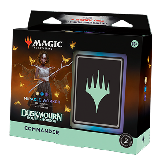 Magic the Gathering: Duskmourn Commander Deck - Miracle Worker