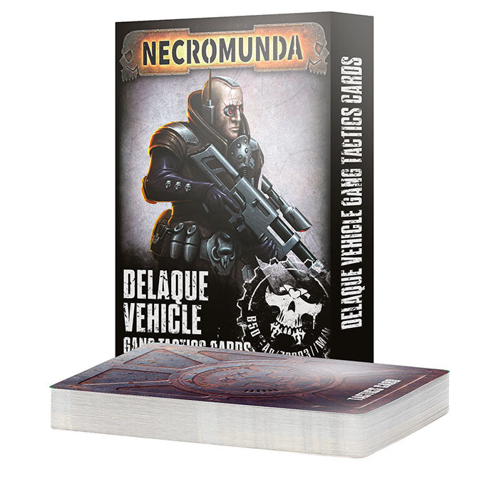 Necromunda: Delaque Vehicle Gang Tactics Cards