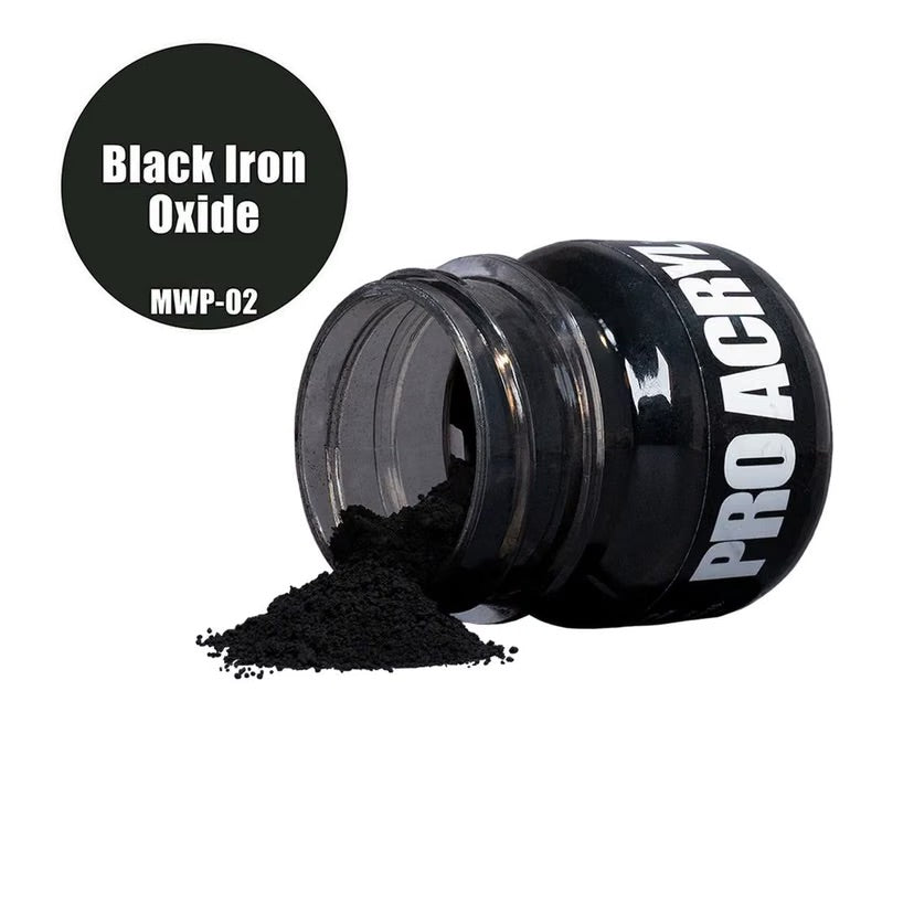Pro Acryl Weathering Pigments 02 - Black Iron Oxide
