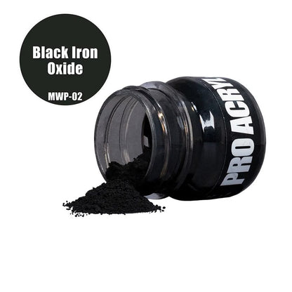 Pro Acryl Weathering Pigments 02 - Black Iron Oxide