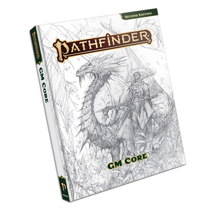 Pathfinder RPG: Pathfinder GM Core Sketch Cover