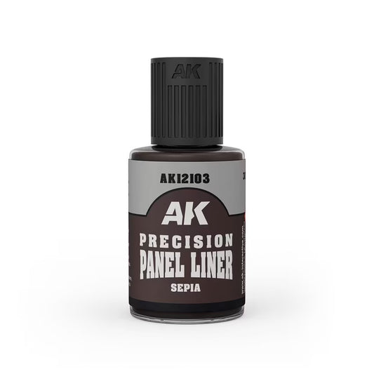 AK Precision Panel Liner: Sepia 30ml