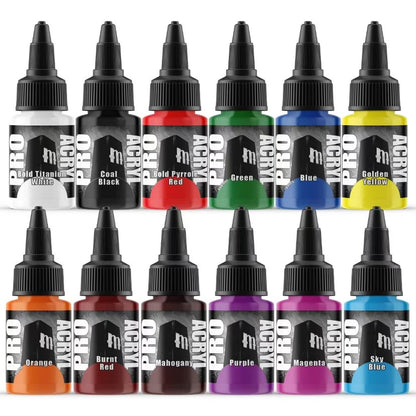 Pro Acryl - Base Set - 24 Colours