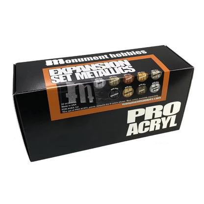 Pro Acryl - Metallic Set - 9 Colours