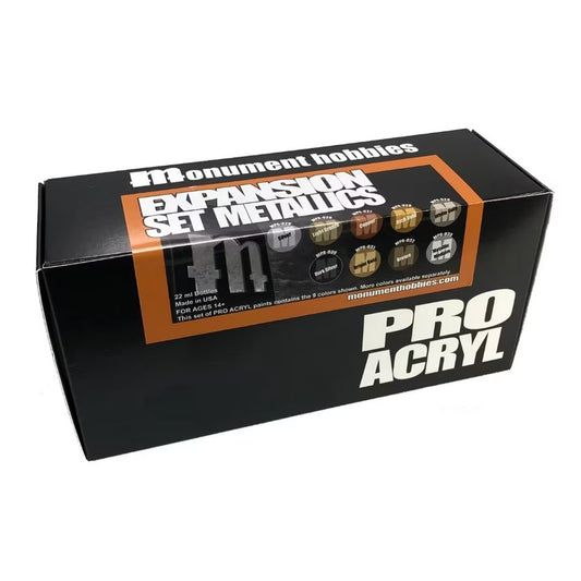Pro Acryl - Metallic Set - 9 Colours