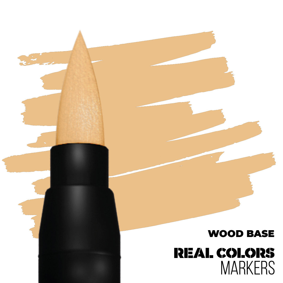 Real Colors Marker: Wood Base