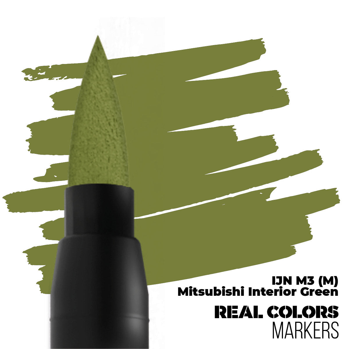 Real Colors Marker: IJN M3 (M) Mitsubishi Interior Green