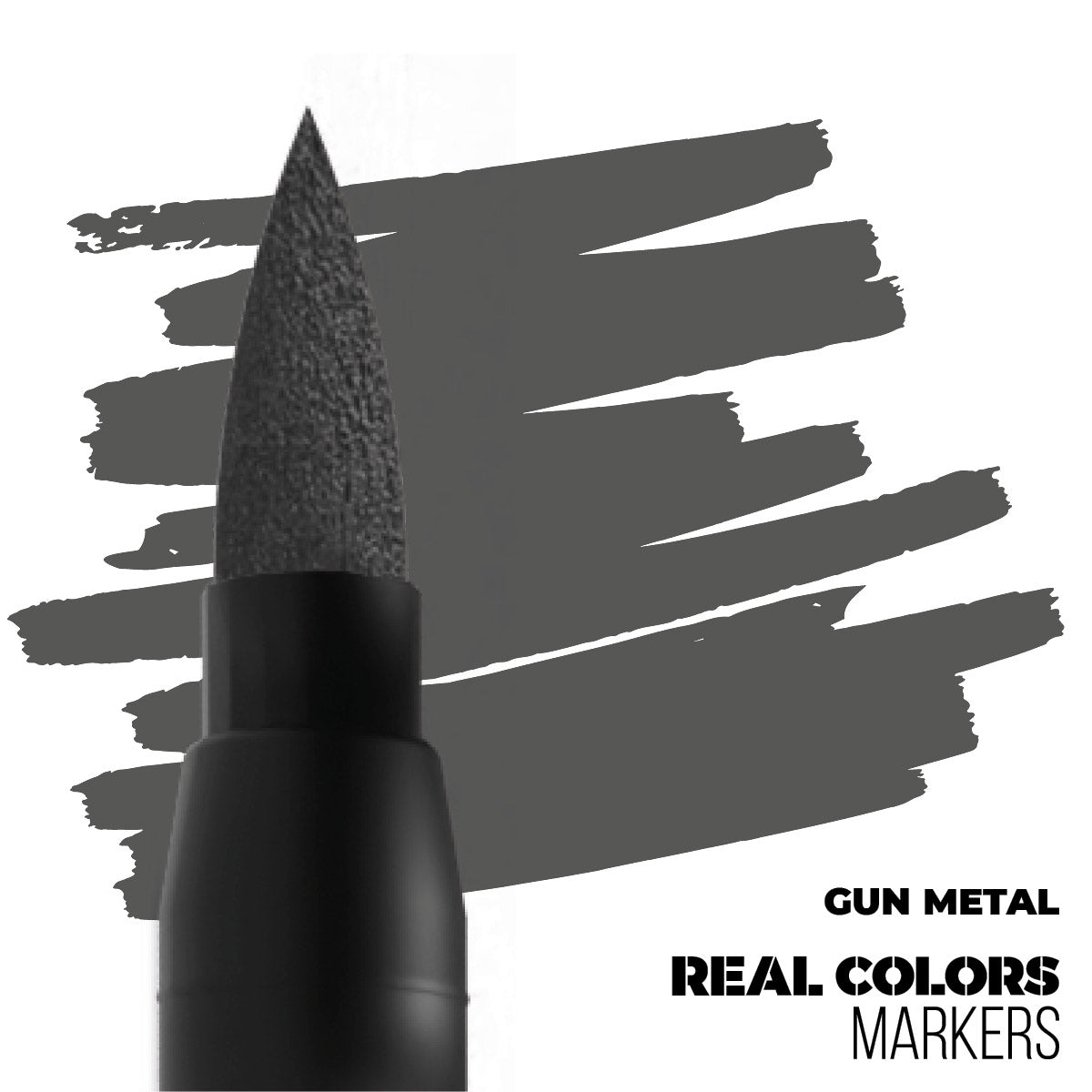 Real Colors Marker: Gun Metal
