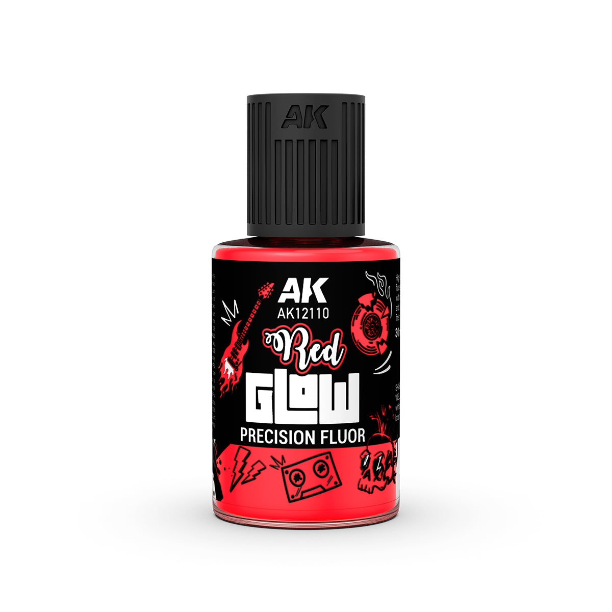 AK Interactive: Red Glow Precision Fluor 30ml