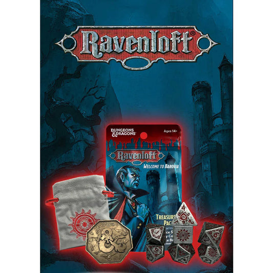 Dungeons and Dragons: Ravenloft: Castle Ravenloft Treasure Packs Display