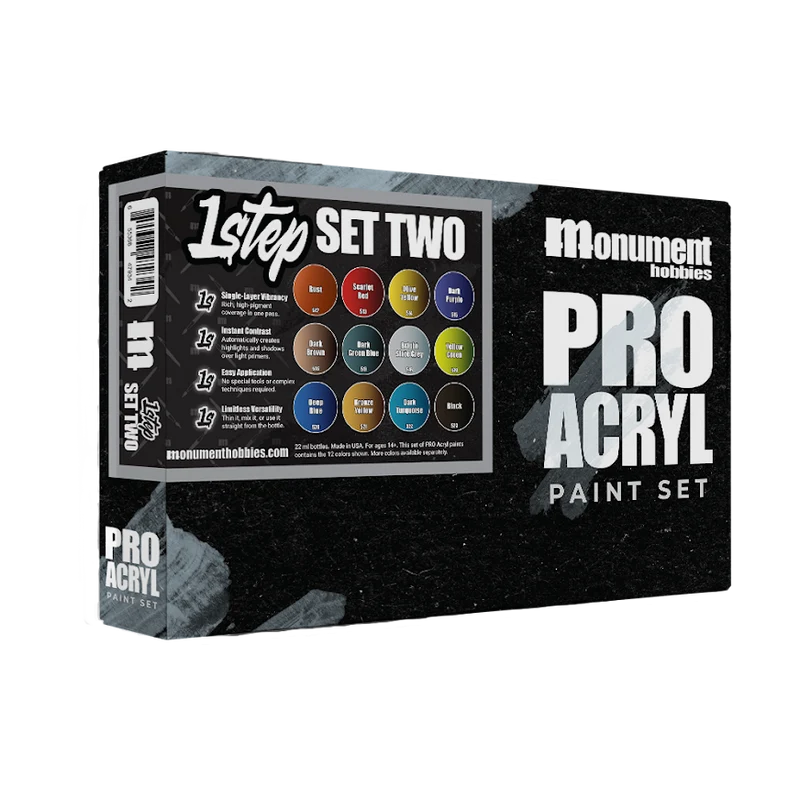 Pro Acryl 1-Step: Paint Set Two - 22ml