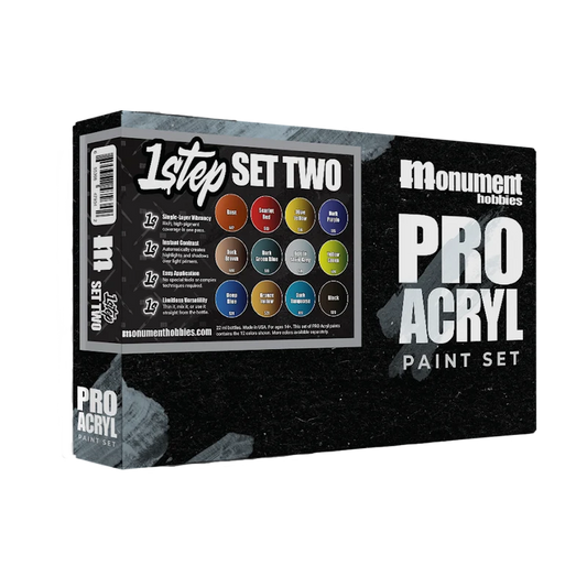 Pro Acryl 1-Step: Paint Set Two - 22ml