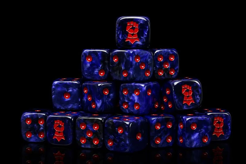 Righteous Hand Dice Set (Round) - Baron of Dice