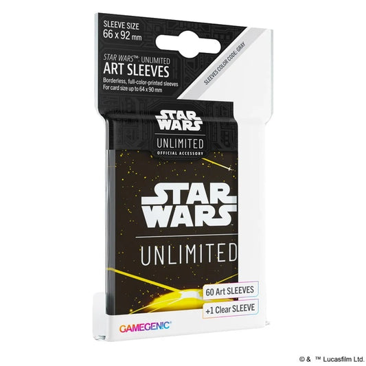 Gamegenic Star Wars: Unlimited Art Sleeves - Space Yellow