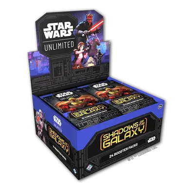 Star Wars: Unlimited Shadows of the Galaxy Booster Display (24 packs) - Collection only