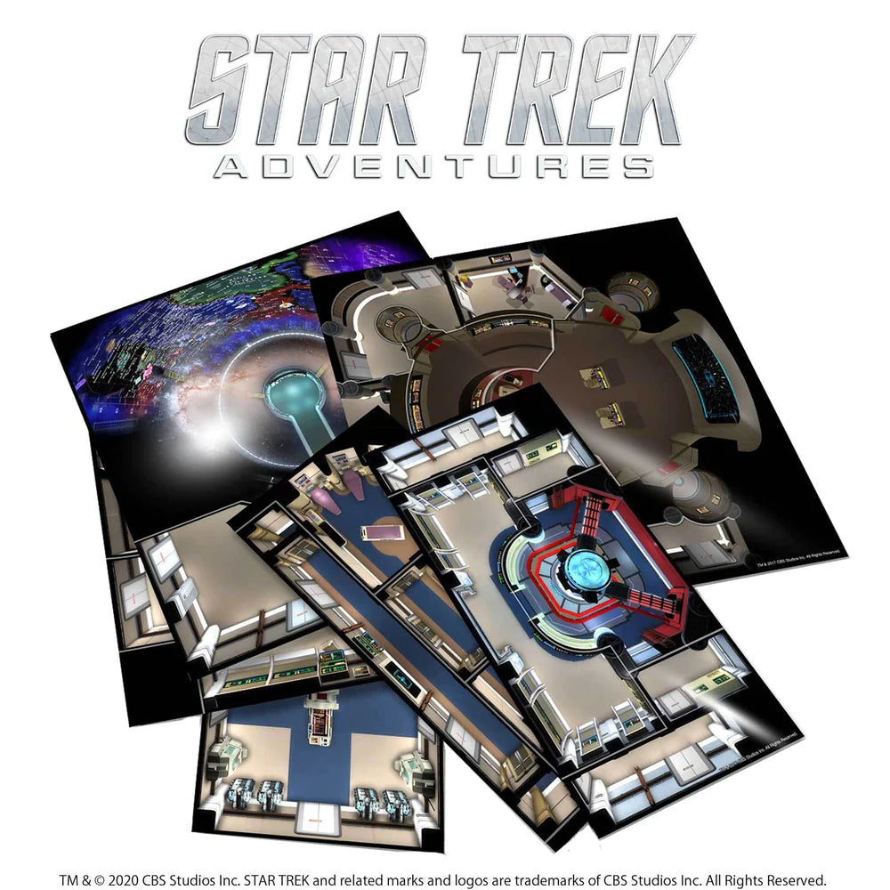 SALE: Star Trek Adventures: The Next Generation Starfleet Deck Tiles