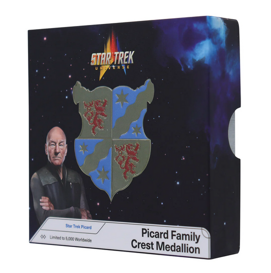 Star Trek Limited Edition Picard Family Crest Medallion