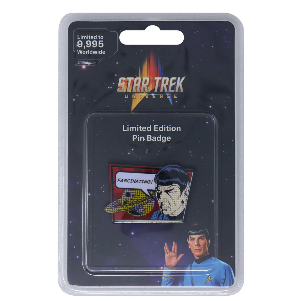 Star Trek Limited Edition Spock Pin Badge