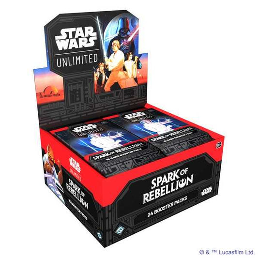 Star Wars: Unlimited Spark of Rebellion Booster Box (IN-STORE COLLECTION ONLY)