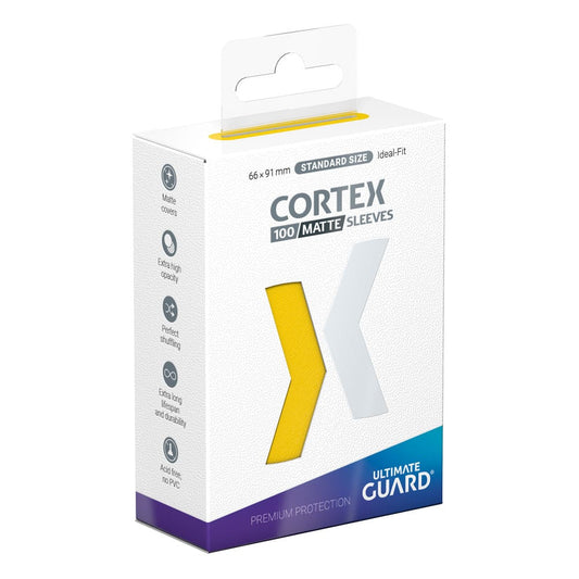 Ultimate Guard Cortex Sleeves Matte Standard Size - Yellow