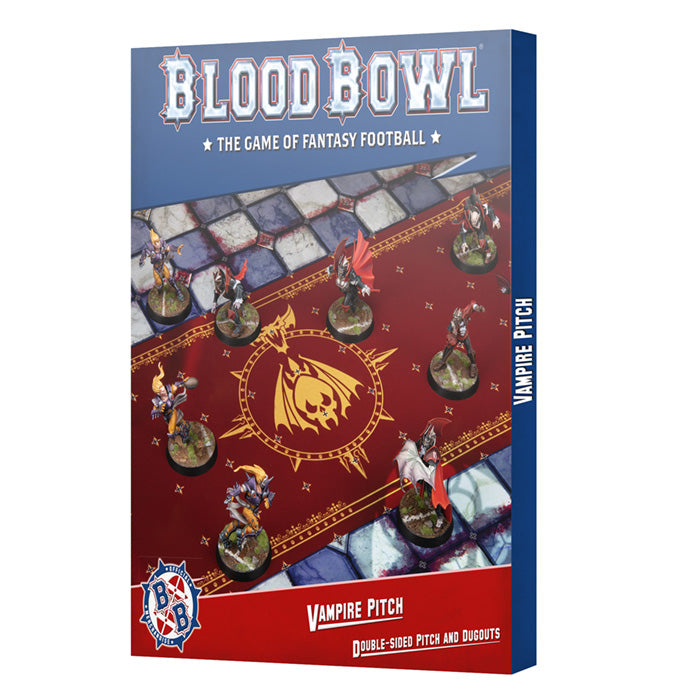 Blood Bowl Vampire Team Pitch & Dugouts