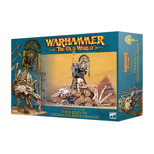Tomb Kings of Khemri: Tomb King On Necrolith Bone Dragon