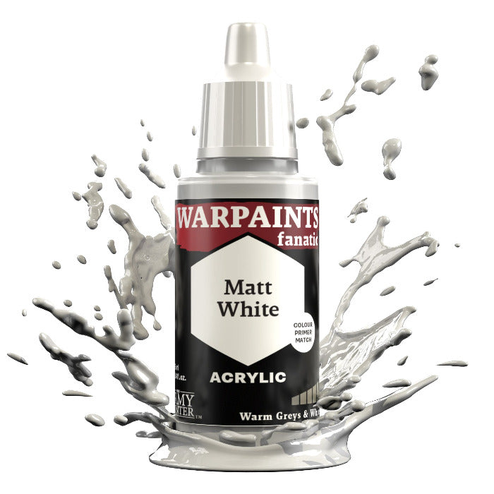 Warpaints Fanatic: Matt White - 18ml