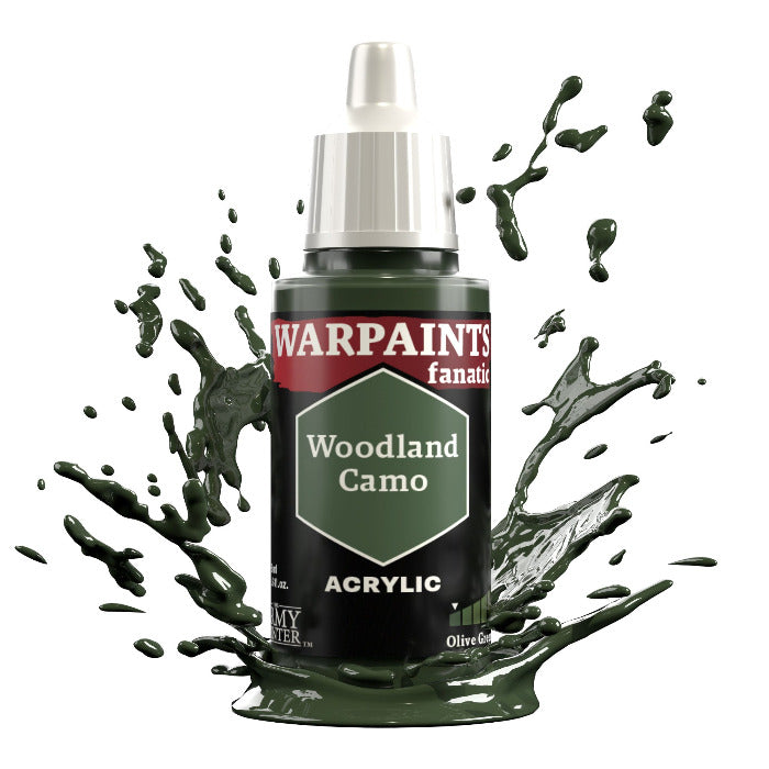 Warpaints Fanatic: Woodland Camo - 18ml