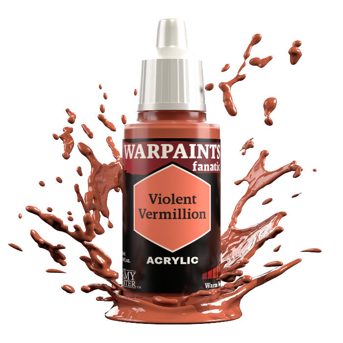 Warpaints Fanatic: Violent Vermilion - 18ml