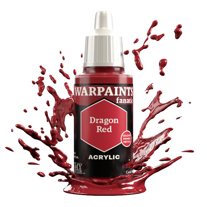 Warpaints Fanatic: Dragon Red - 18ml