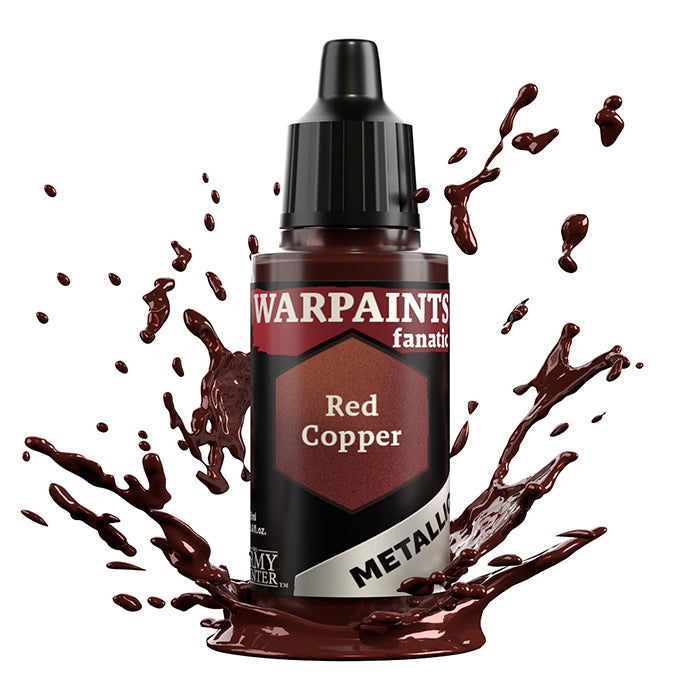 Warpaints Fanatic Metallic: Red Copper - 18ml