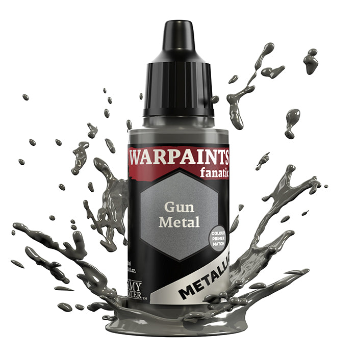 Warpaints Fanatic Metallic: Gun Metal - 18ml