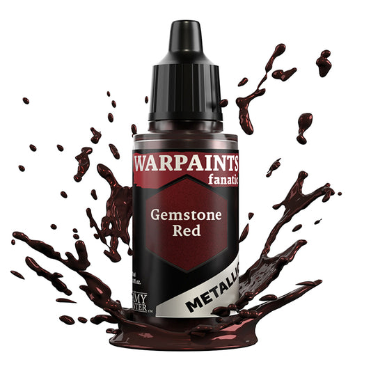 Warpaints Fanatic Metallic: Gemstone Red - 18ml