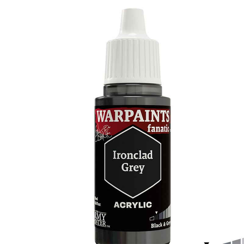 Warpaints Fanatic John Blanche Masterclass: Ironclad Grey - 18ml