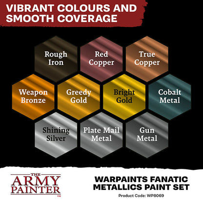 Warpaints Fanatic Metallics Paint Set