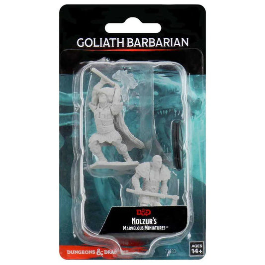 Male Goliath Barbarian: D&D Nolzur's Marvelous Unpainted Miniatures (W10)