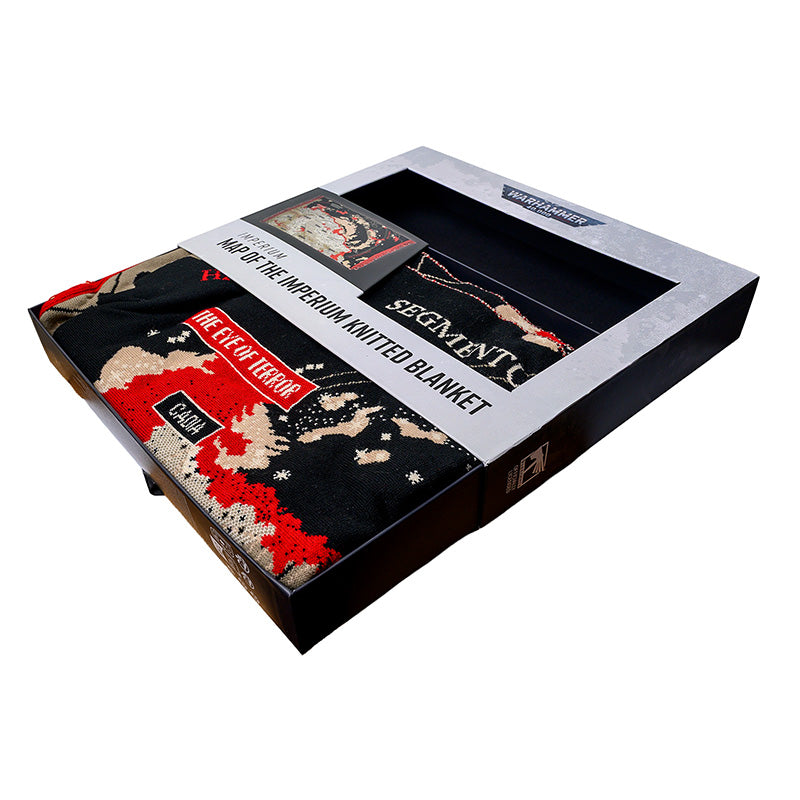 Warhammer 40,000: Map of the Imperium Knitted Blanket