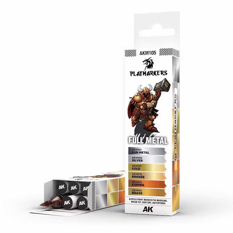 AK interactive Playmarkers: Full Metal Set